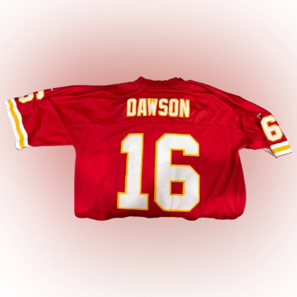 Reebok Throwbacks Vintage Kansas City Chiefs Len Dawson Red Jersey #16 Size 2XL